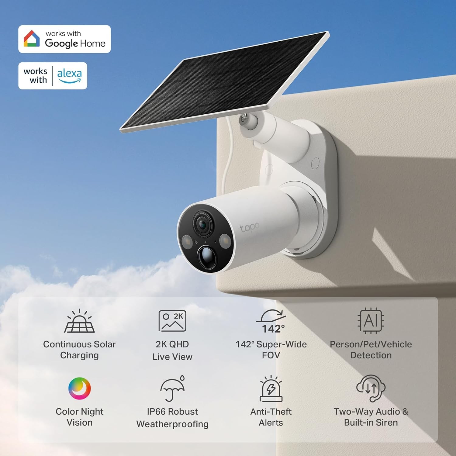 NEW-TP-LINK Tapo C425 Kit 2K QHD
