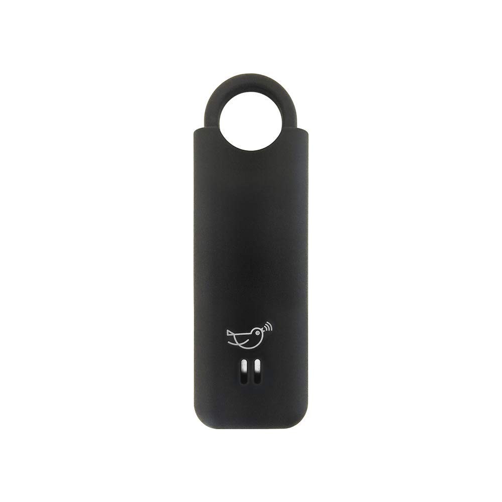 Personal Safety Alarm for Women – Loud Siren, Strobe Light, Keychain (Charcoal)