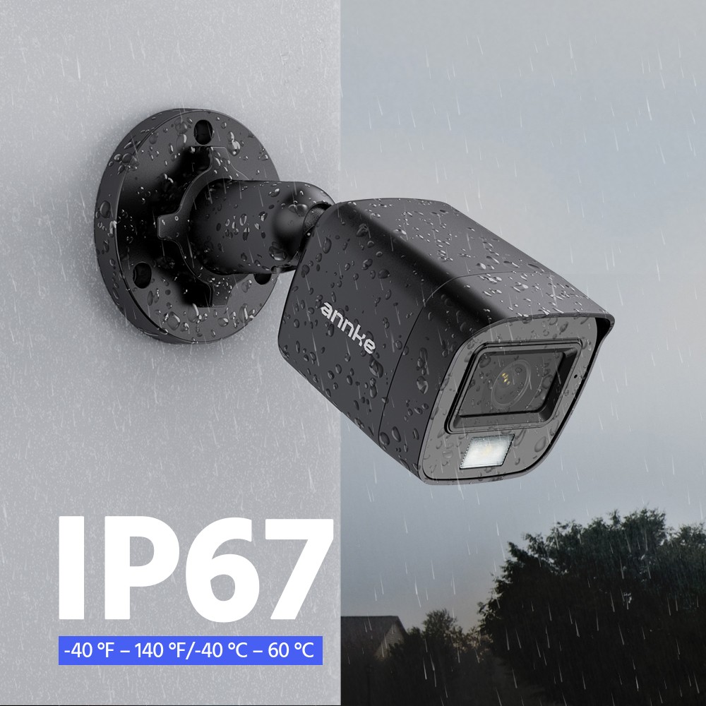 ANNKE 32CH 3K Lite DVR 5MP Audio Security Camera System AI Color Night IP67 CCTV