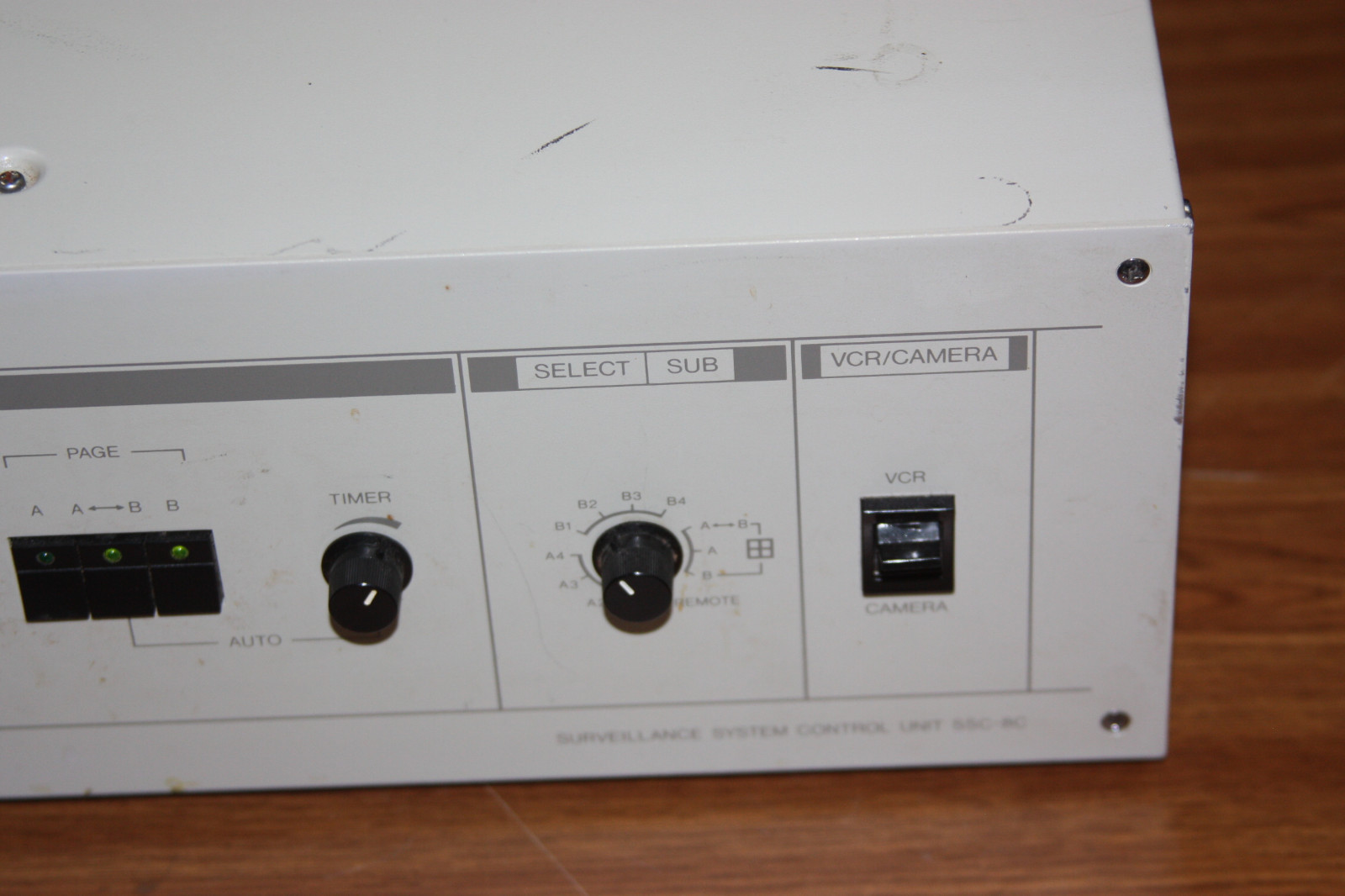 Elmo Surveillance Camera System Control Unit SSC-8C Color 4 X 2 – Lab Movie Prop