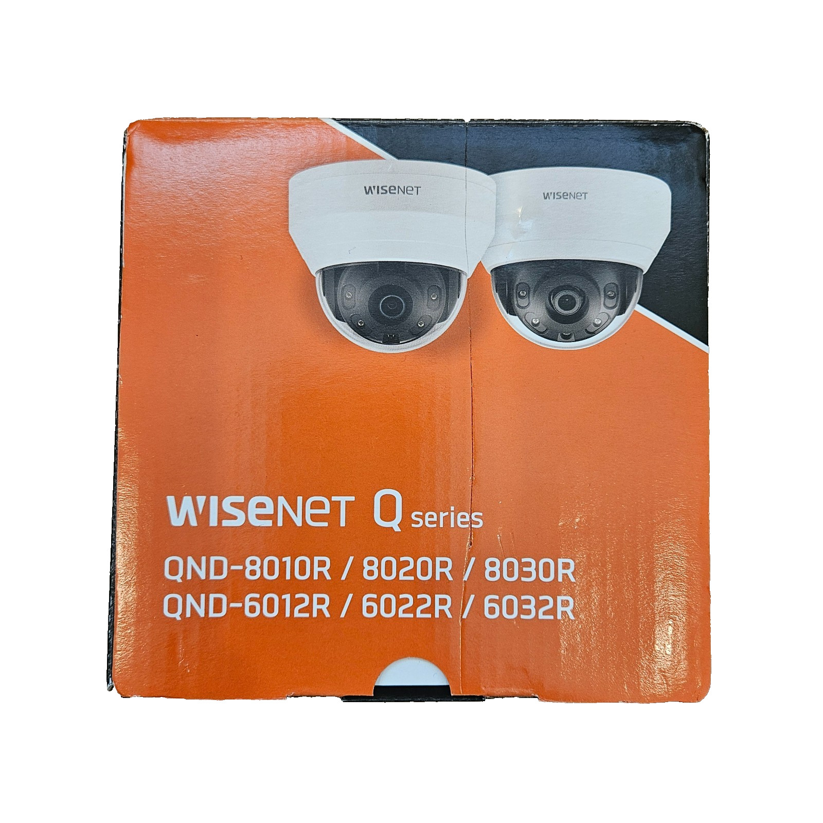 New Wisenet QND-6012R1 2MP IR Indoor Dome Camera 2.8mm Fixed Lens PoE Hanwha