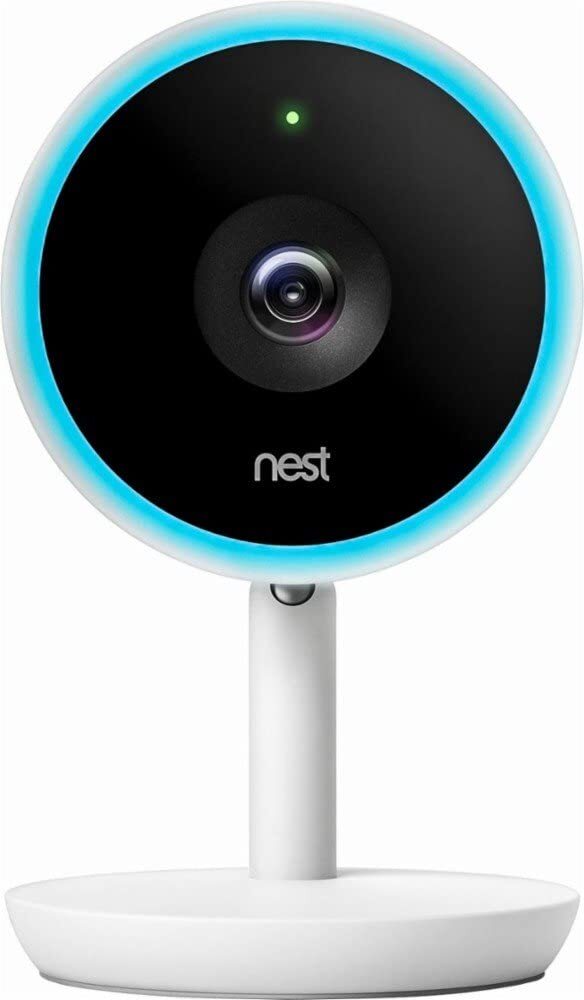 Nest Cam IQ – Indoor Security Smart 1080P HD Camera – White (NC3100-US)
