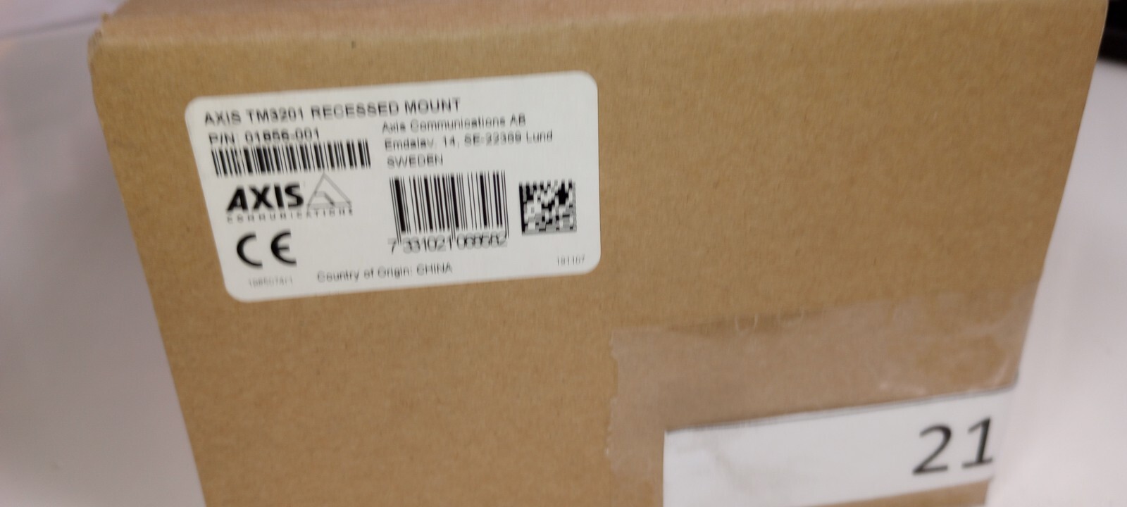 NEW OPEN BOX Axis TM3201 Recessed Mount