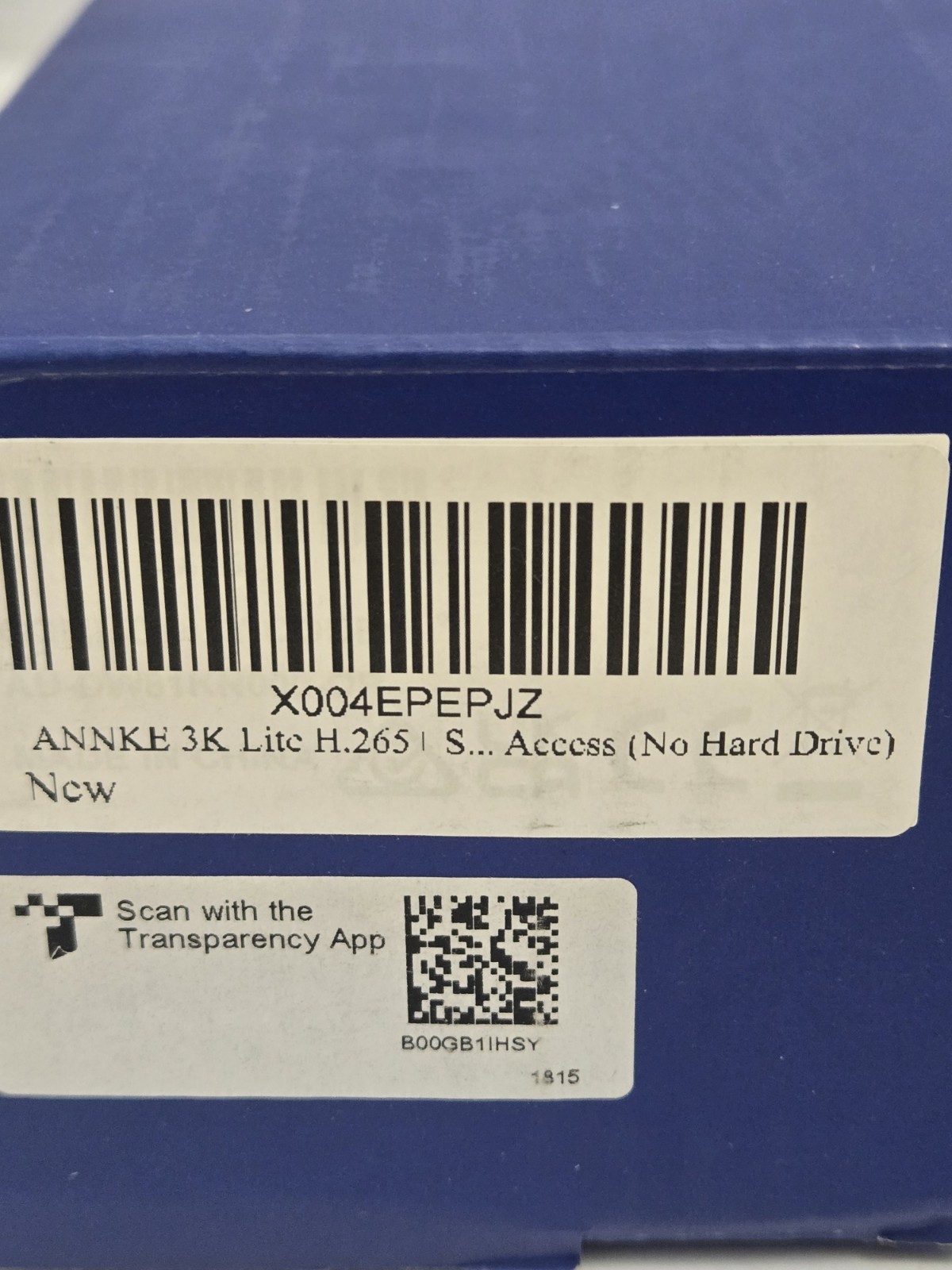ANNKE H.265+ 8CH DVR for Video Security Camera System 3K Lite Recorder NO DRIVE