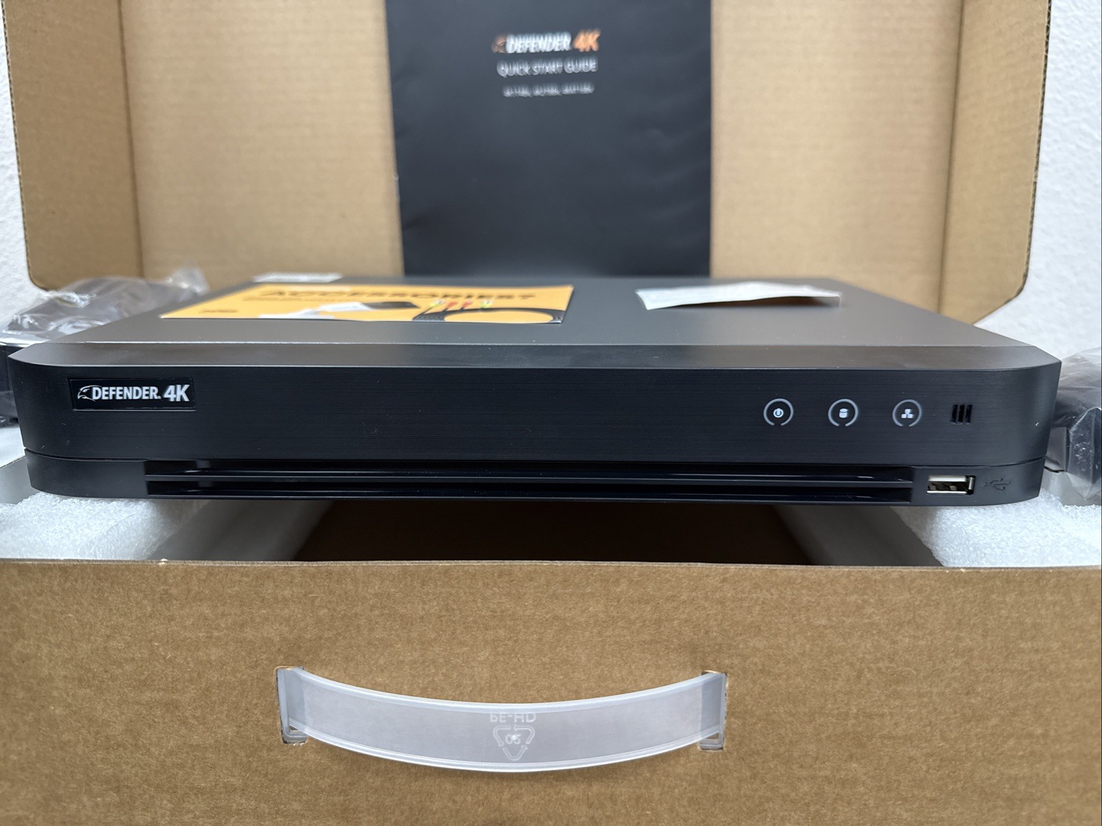 Defender 4K 4K2T8B8 2 TB DVR With 8-Camera Wired Security System