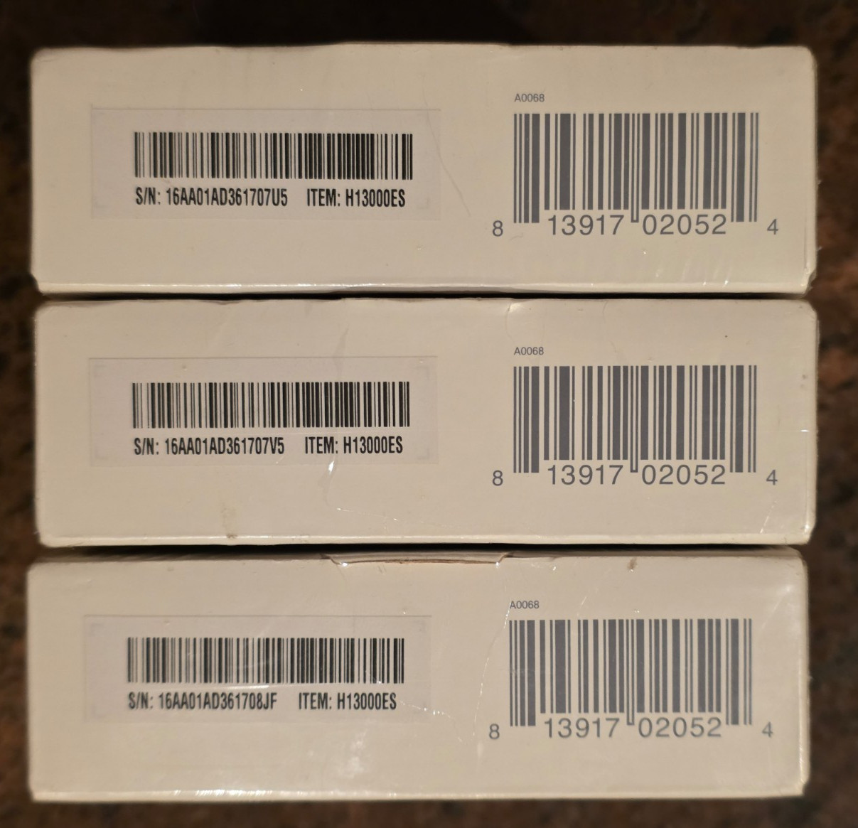 Lot of 3 Google Nest Tags H13000ES White Sealed