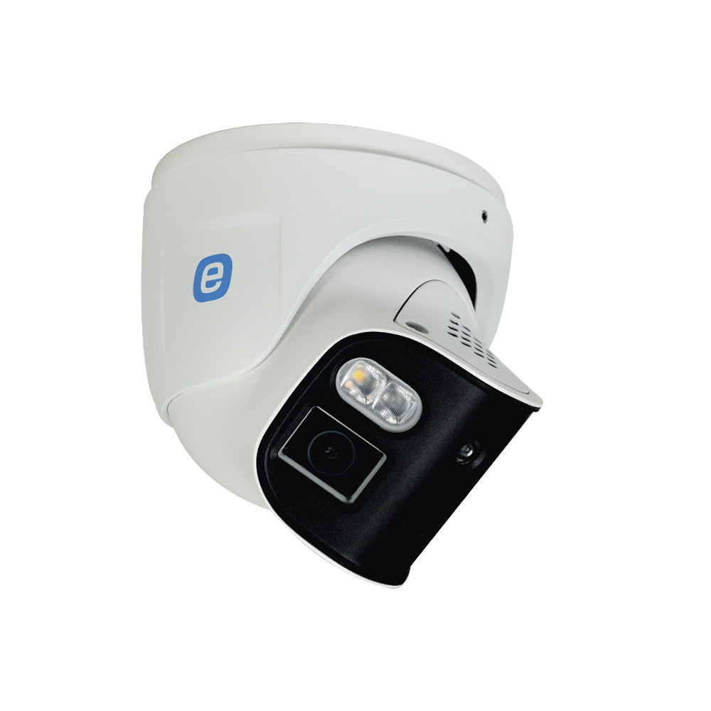 Epcom XE87T-GEN3 Camera IP Turret 8MP (4K) 2.8mm Lens IR 98ft IP66 Micro SD