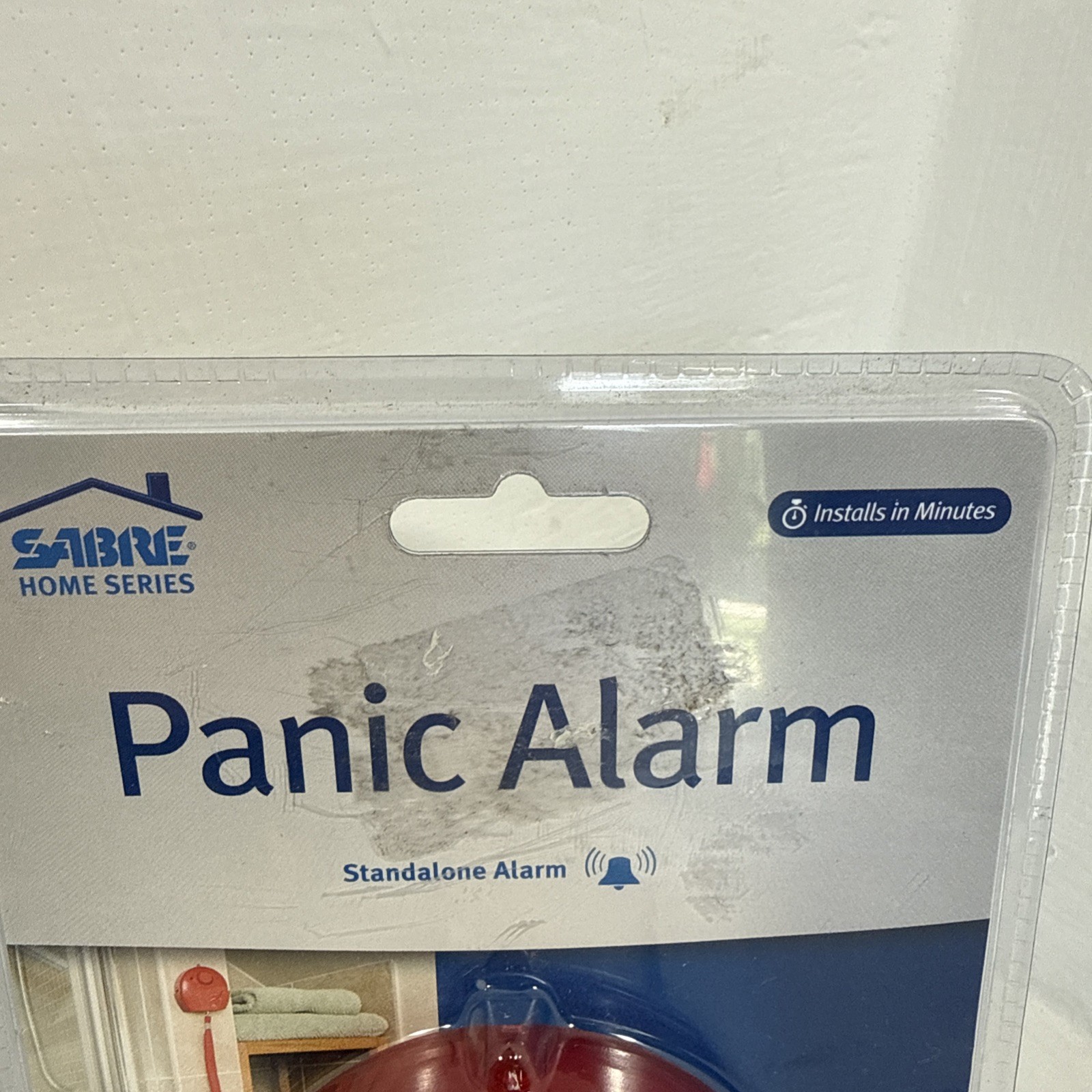 NEW Sabre Home Series HS-PA Standalone Panic Alarm 120dB Installs in Minute NIB