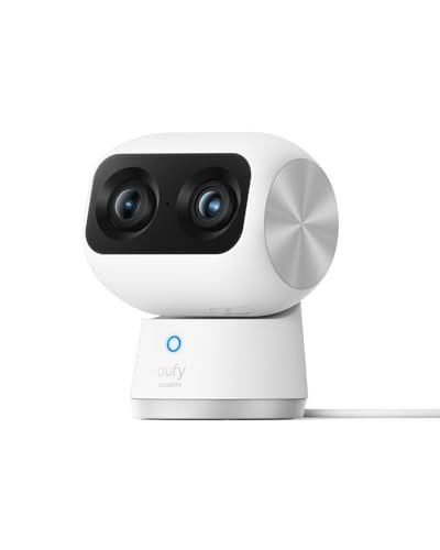 eufy Security Indoor Cam S350 with HomeBase 3, Dual Cameras, 4K UHD…