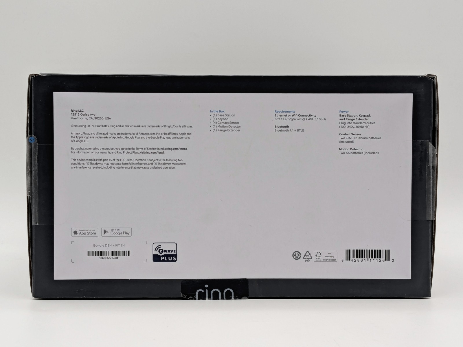 Ring Bundle Base Station, keypad, and range extender *READ*