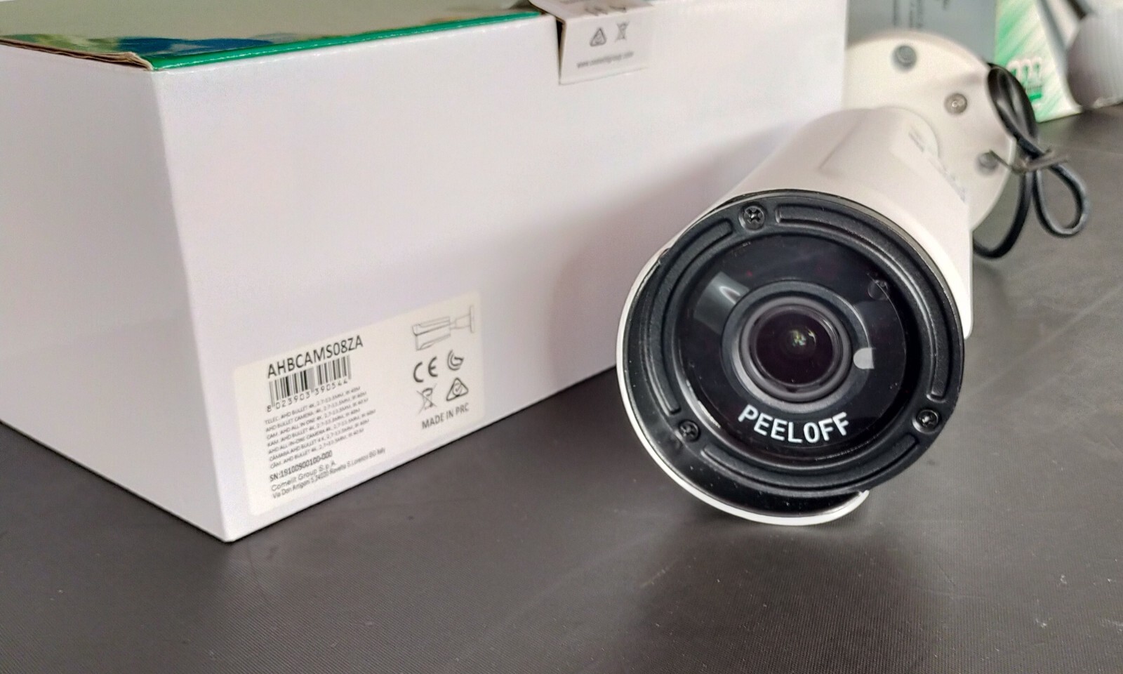 TELECAMERA AHD BULLET 4K, 2.7, 13.5MM, IR40M COMELIT AHBCAM S08ZA