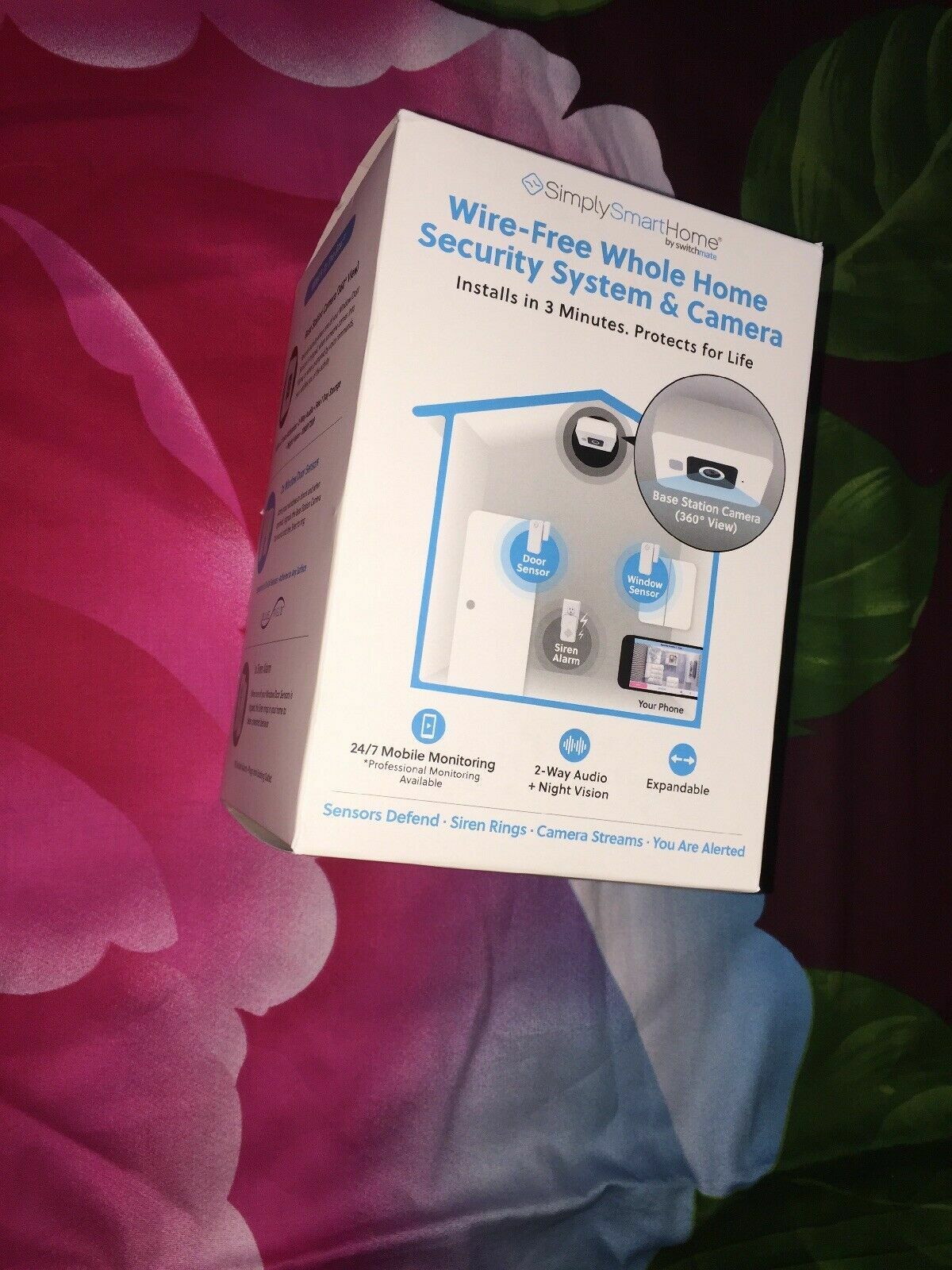 ** New ** Simply Smart Home Complete Whole Wireless Home Security System SCSM006
