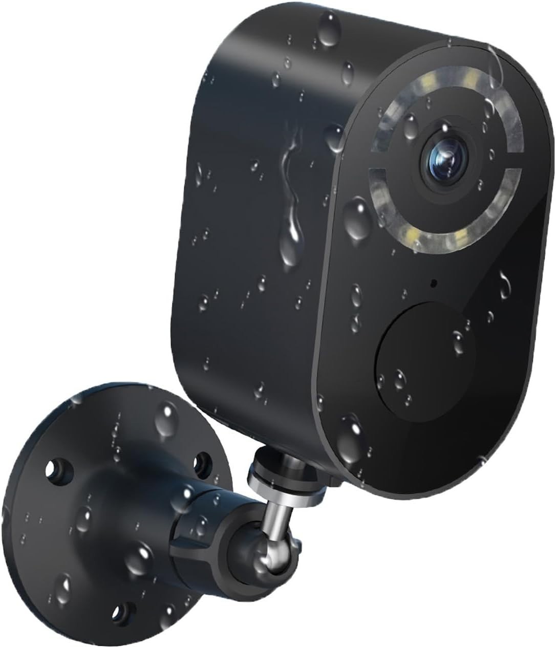 Security Cameras Wireless Outdoor,2.4GHz WiFi Security Camera Outdoor 2K Battery