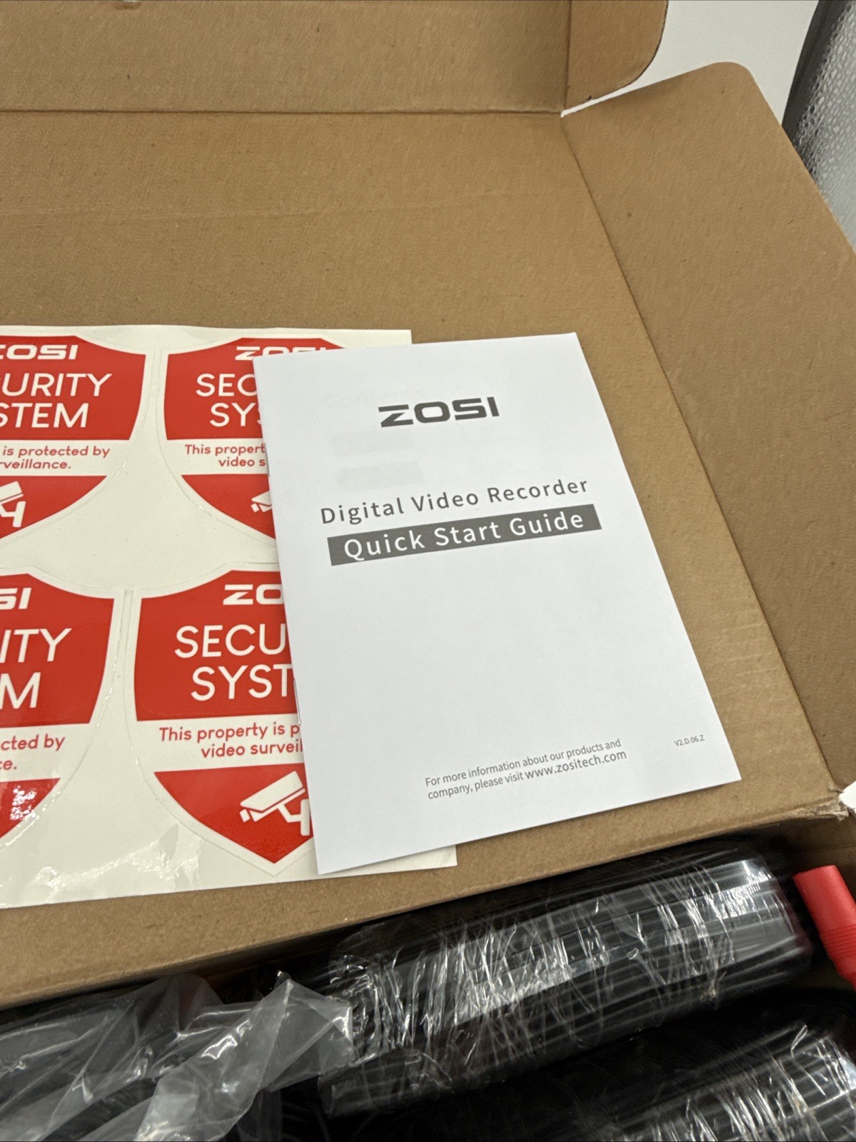 ZOSI 4AK-2112B-BS-US Digital Security Camera System 4-Pack