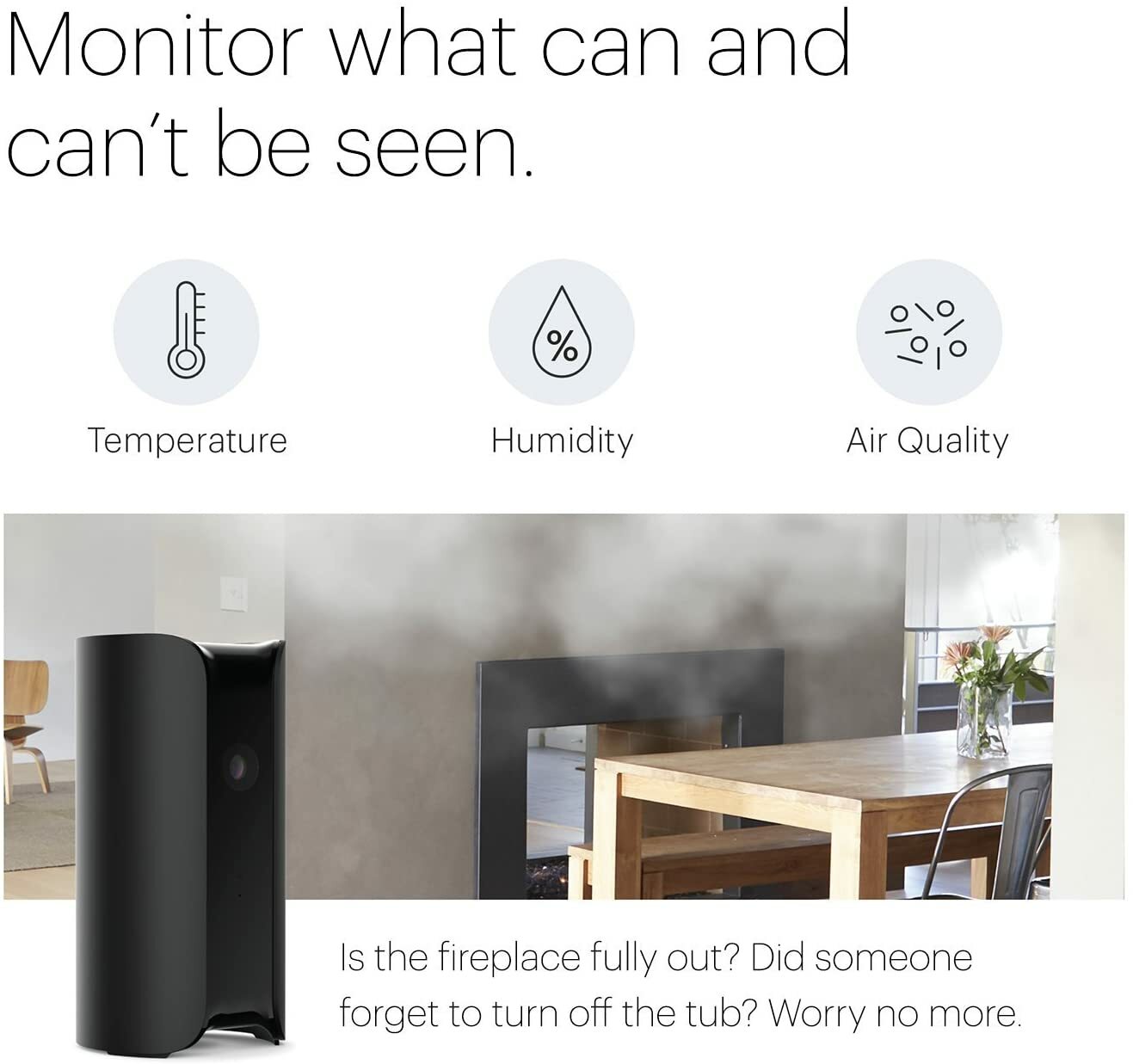 New Canary All-in-One Complete Home Security System HD Camera 1080p Black