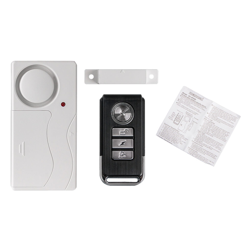 Magnetic Wireless Window Door Burglar Security System Alarm Remote Control DIY