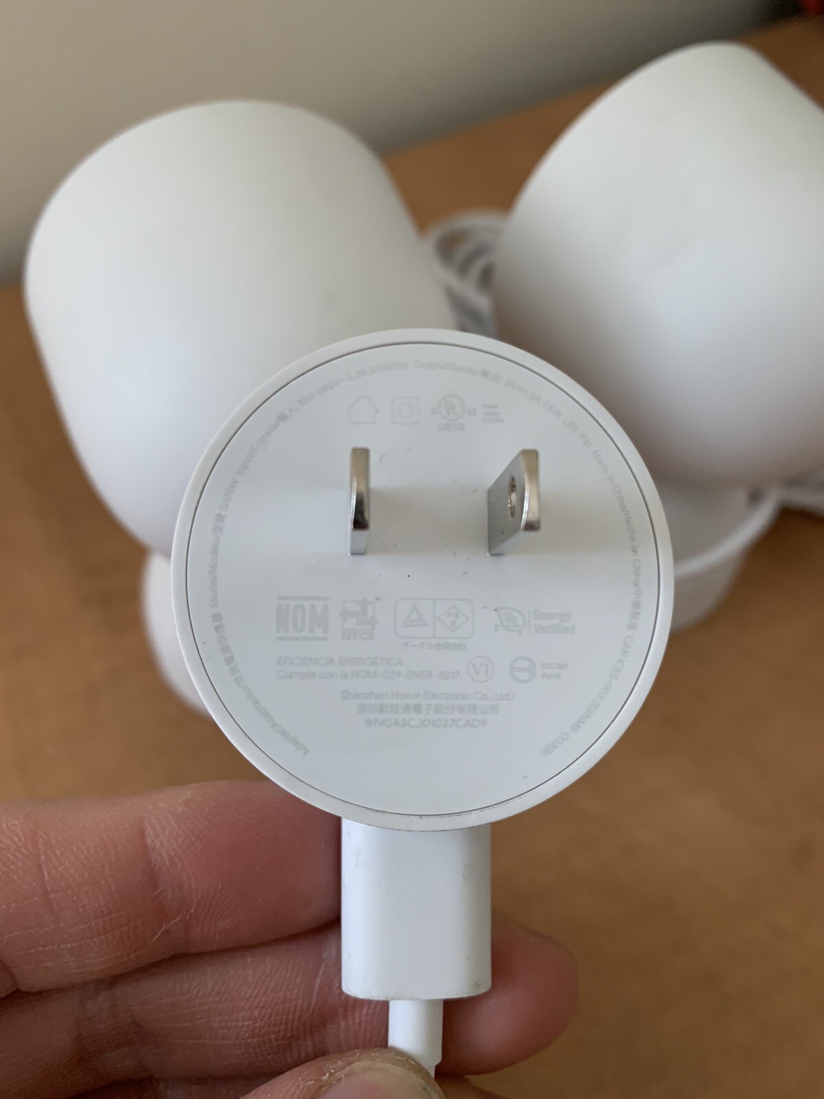 Google Nest GJQ9T Indoor Security Camera 2nd 2 Of Them. As Is Turns On. Connects