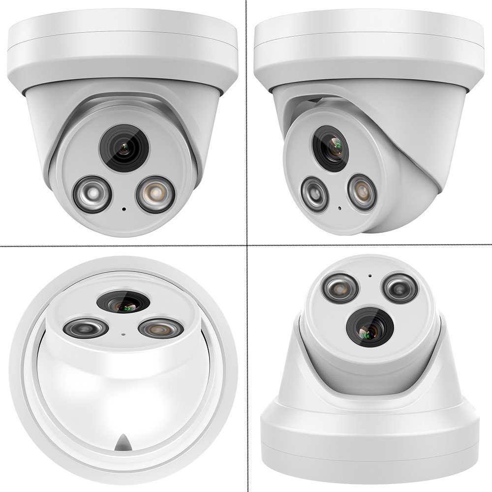 Vikylin 4K 8CH 8 POE CCTV System 8MP F1.0 PRO Series Full Color+IR IP Camera Lot