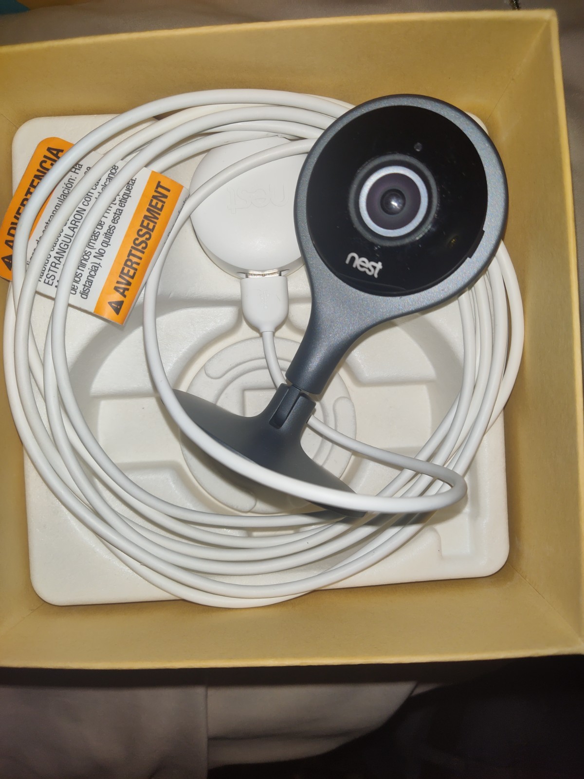 Google Nest Pro Indoor Security Camera (NC1103US) (A0005) Black