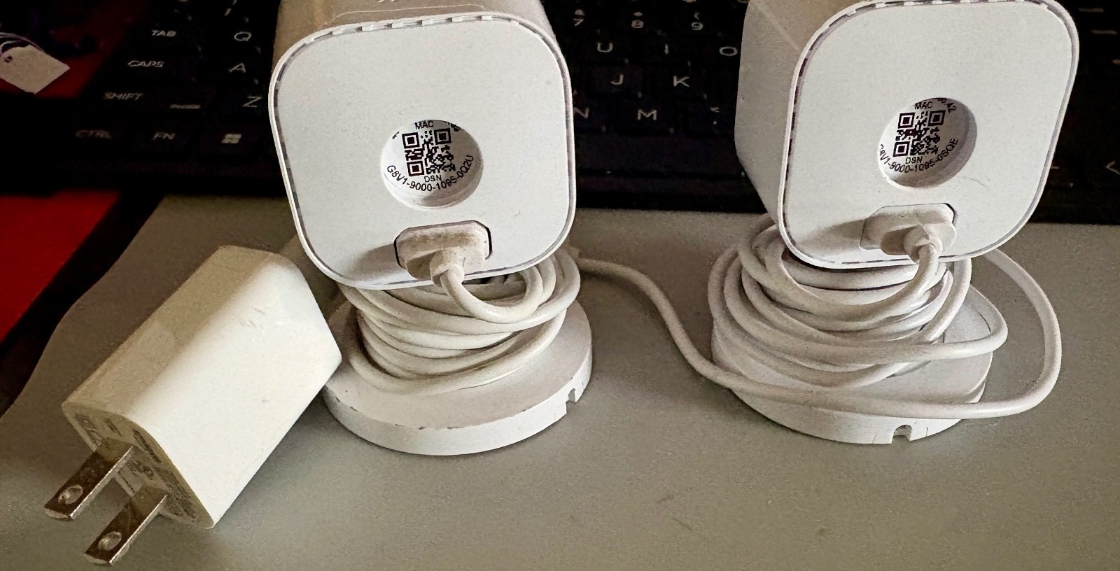 Blink Mini Indoor Smart Security Camera 2-Pack with Sync Module 2 – White