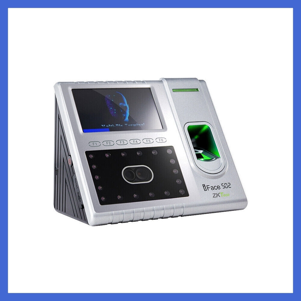 iFacial+ Finger TCP/IP Biometric Fingerprint Time Clock Access Control /iface502