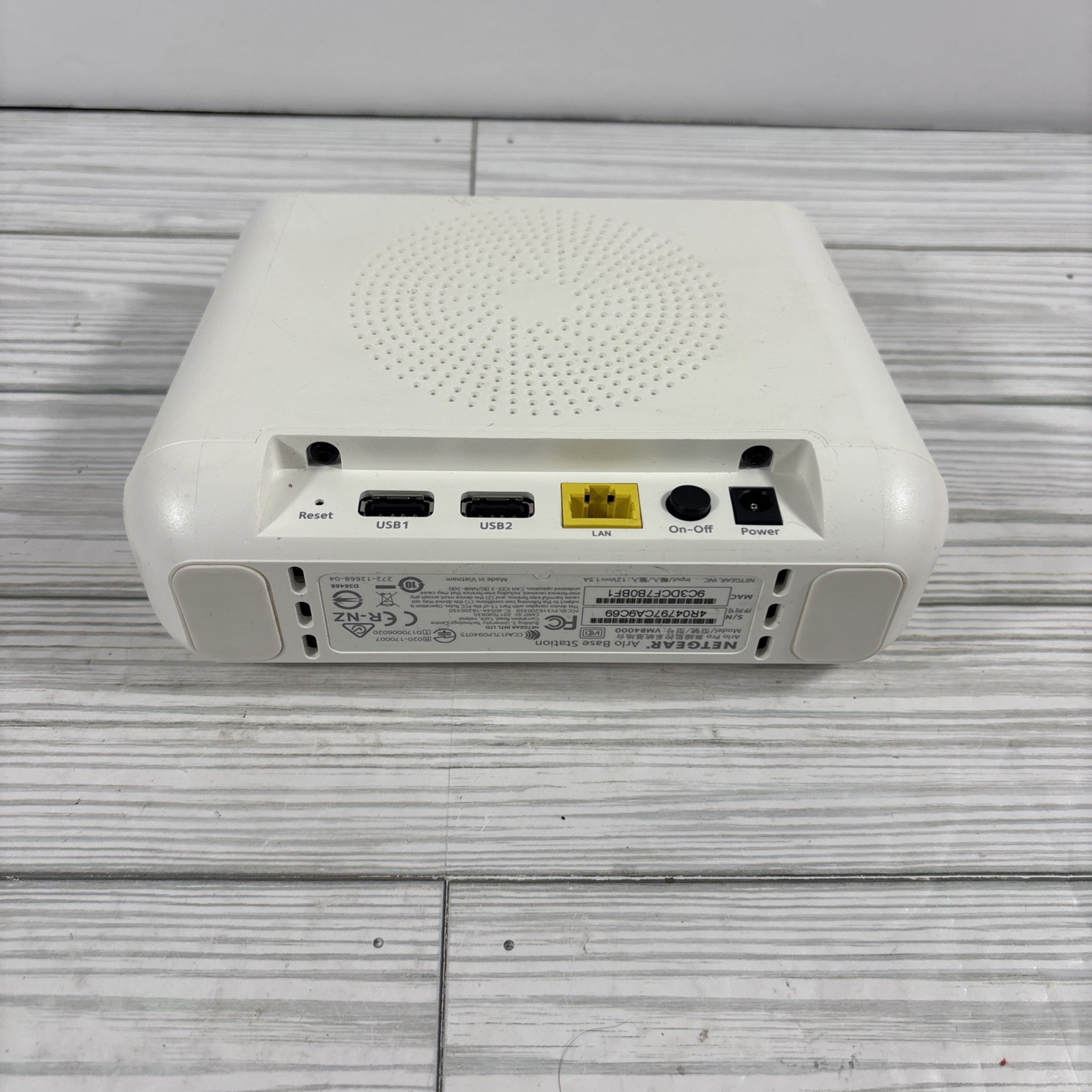 NetGear Arlo Pro VMB4000 Wireless Security Base Station w/ AC Adapter