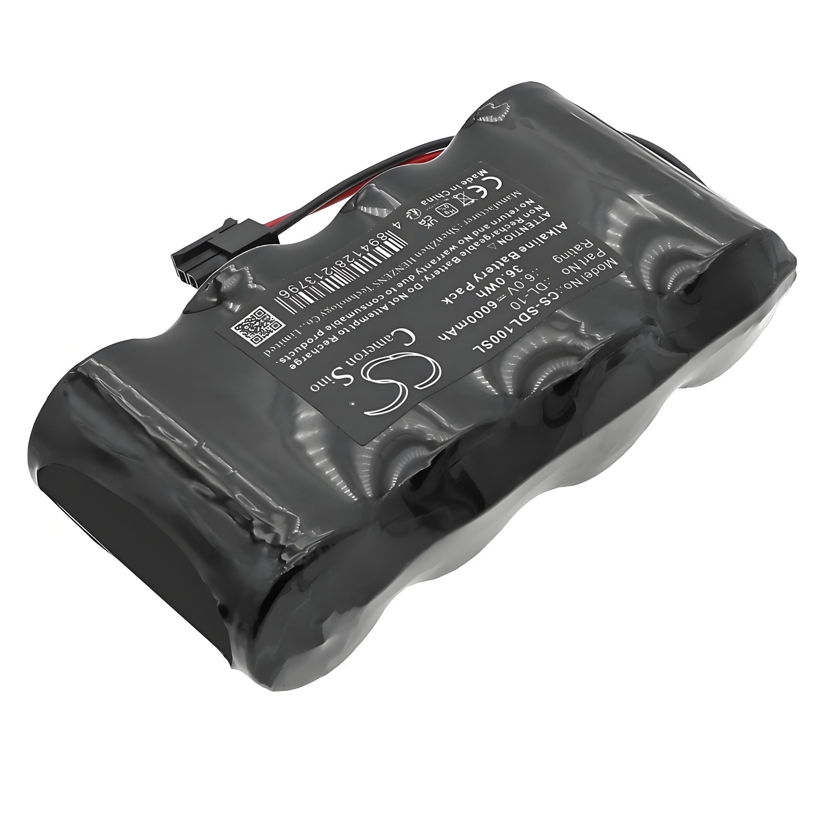 Alkaline BATTERIE 6V 6000mAh Type DL-10 DRY1500 For Saflok S1346-1