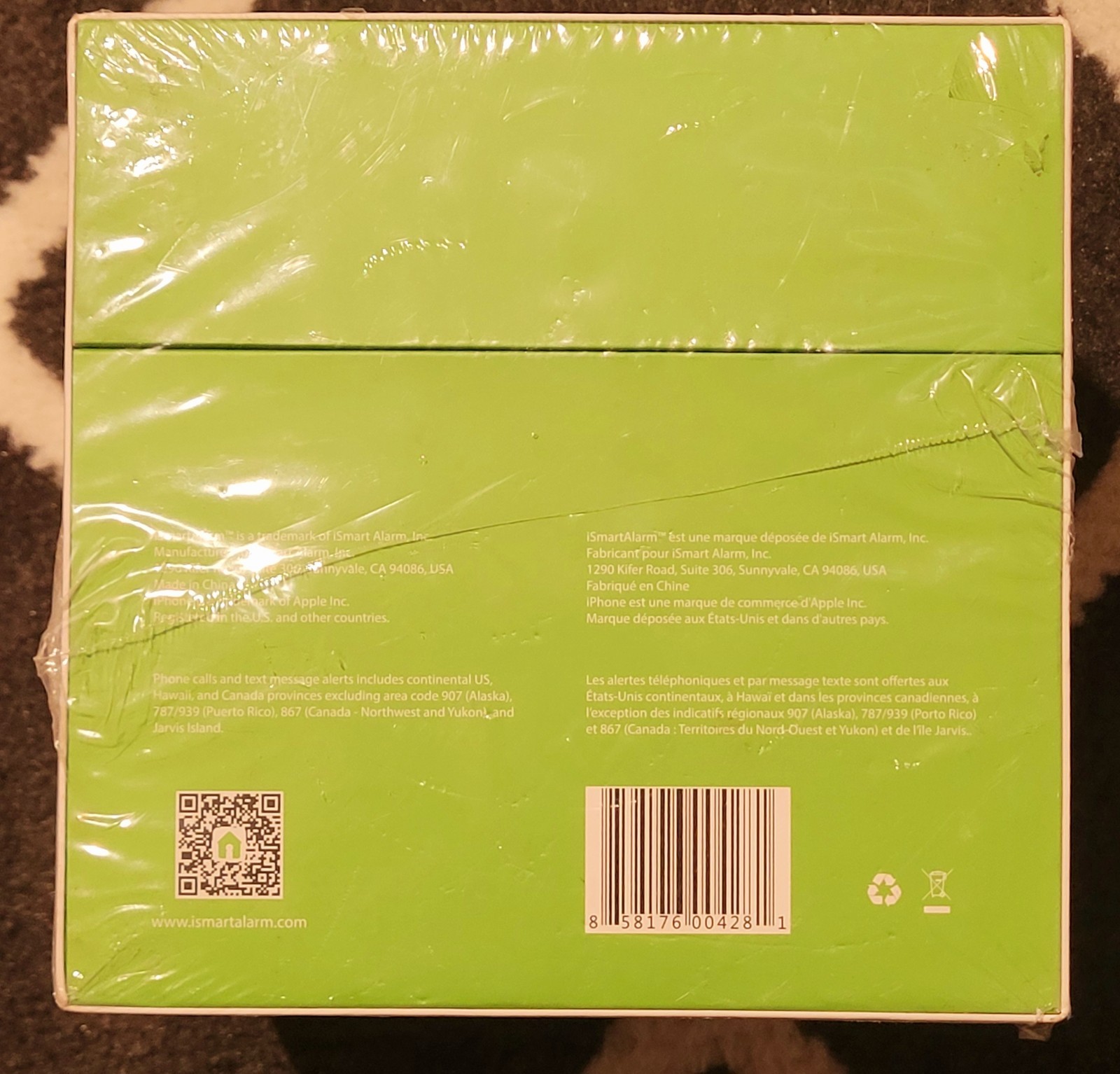 New ISmartAlarm Smart Home Security System Starter Sealed