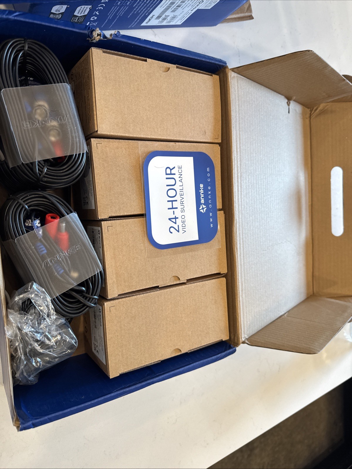 annke SecuritySyst8 cameras N04DC12VPO-250709-007 s/n GE1714406 AU-DW81KN000-OP