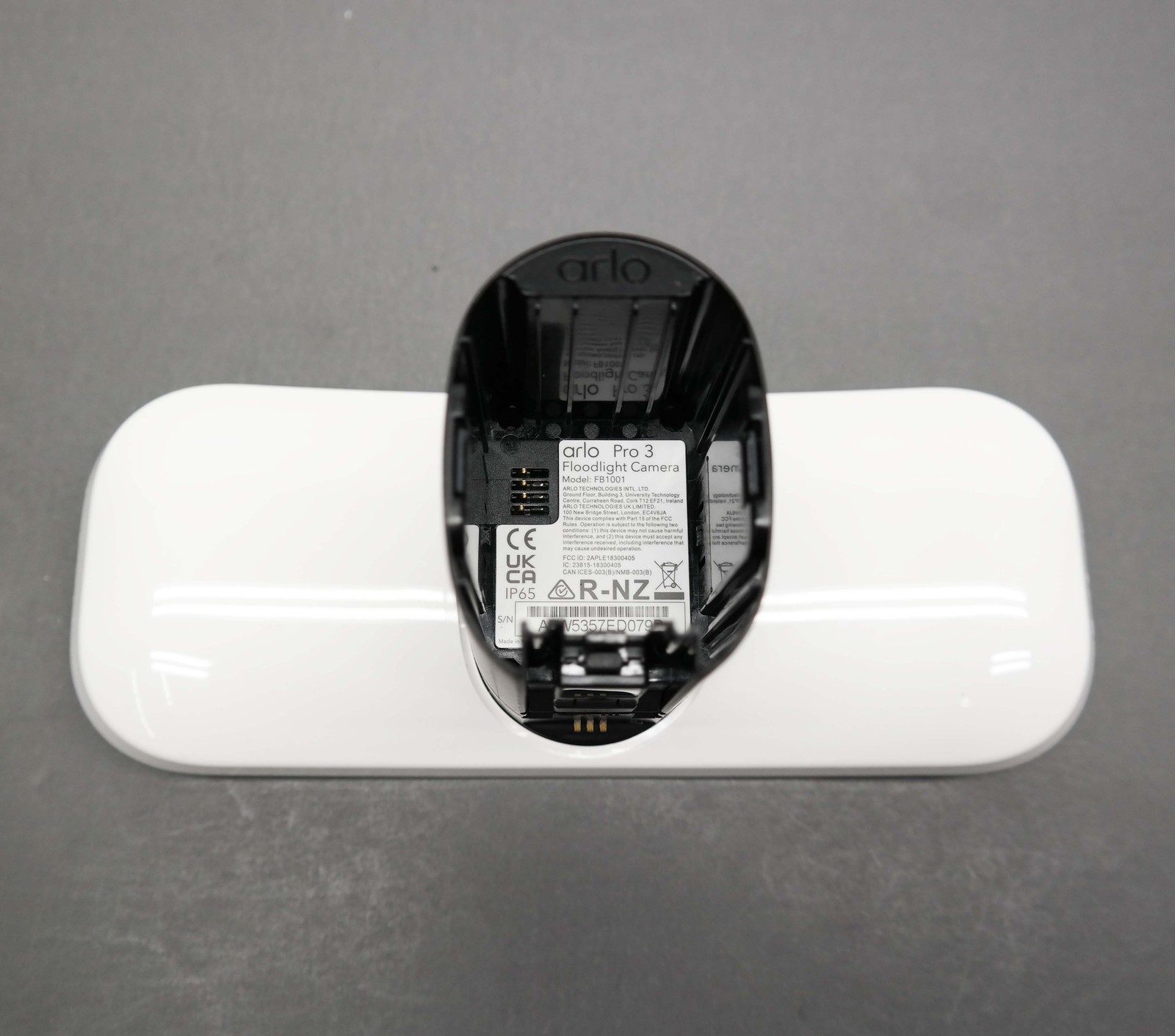 Arlo Pro 3 Floodlight FB1001 Indoor/Outdoor Security Camera – White