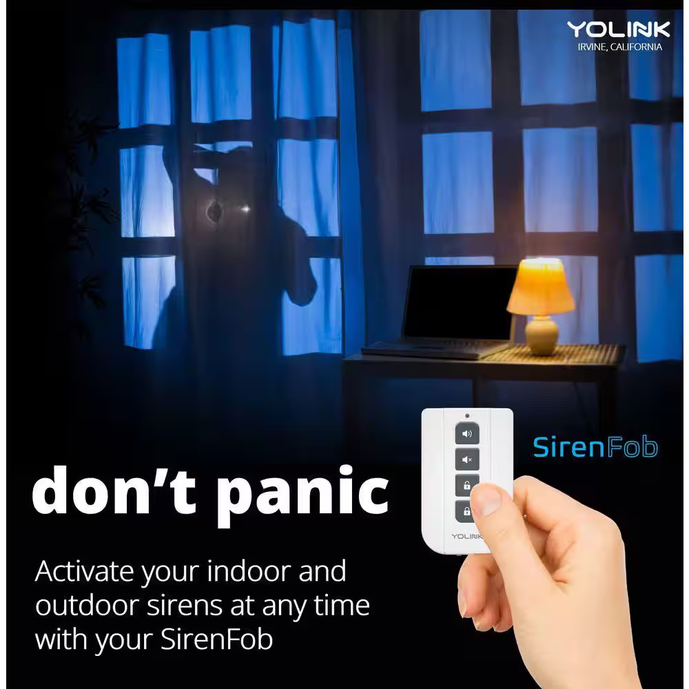 Smart Home Outdoor Alarm Controller and Siren