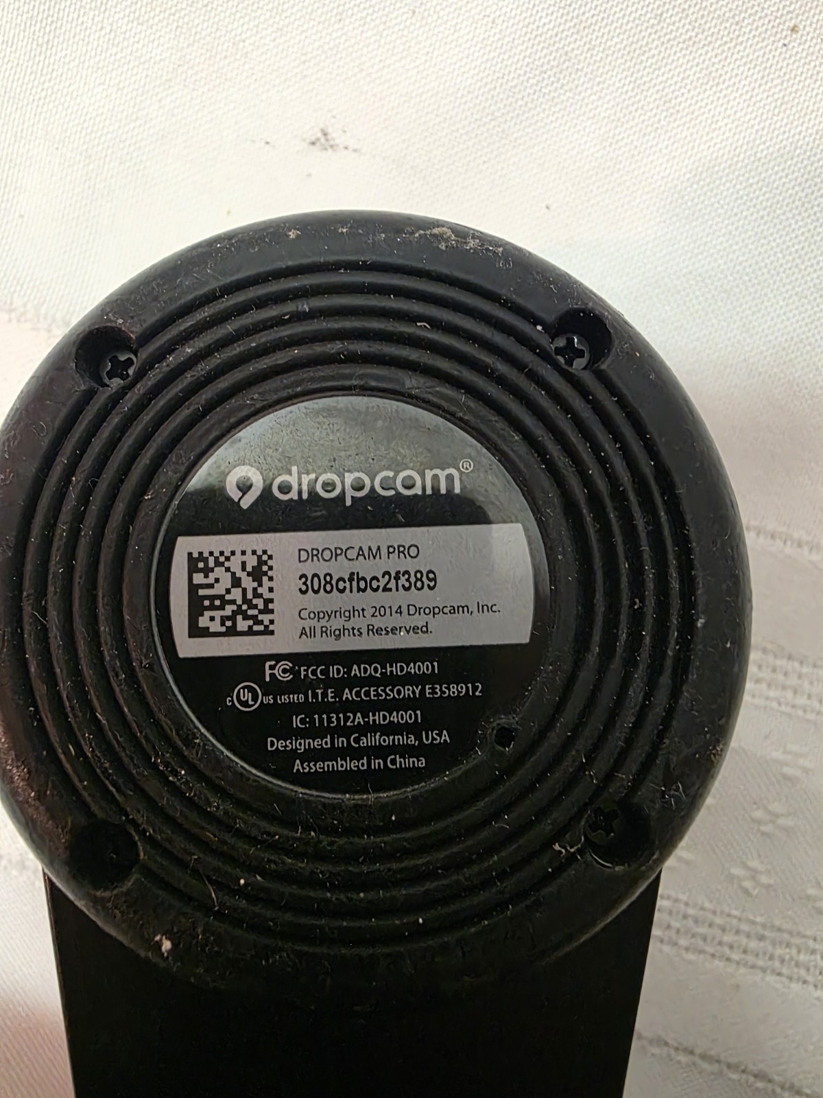 Nest Dropcam Pro Security Camera w/ OEM power cable, stand wall mount [25]
