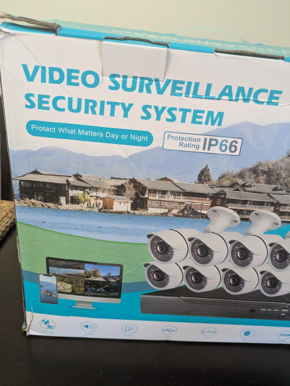 Video Surveillance Security System 4K Ultra HD
