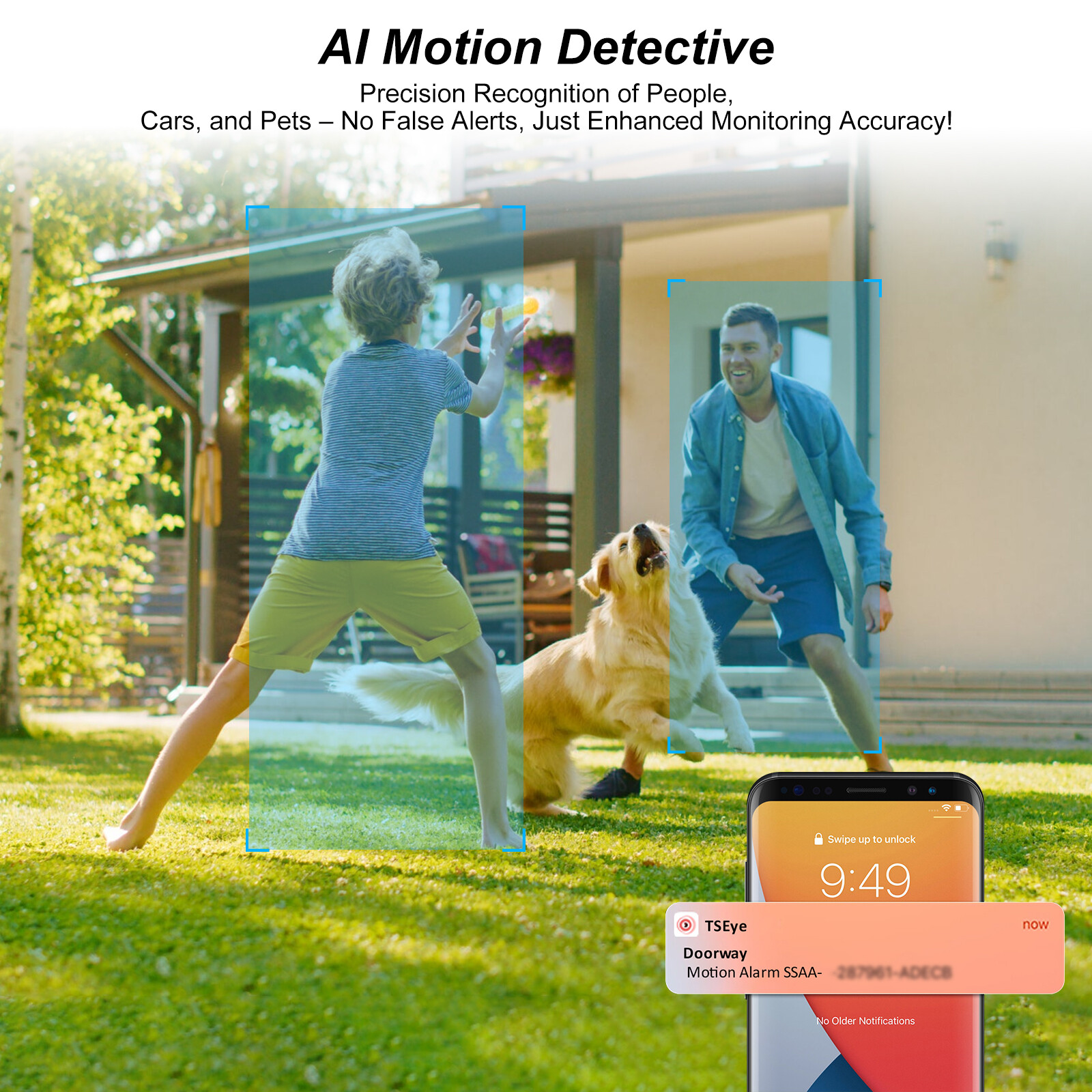 SolarCam 2K Wireless Outdoor Security Camera – Solar-Powered No Monthly Fees