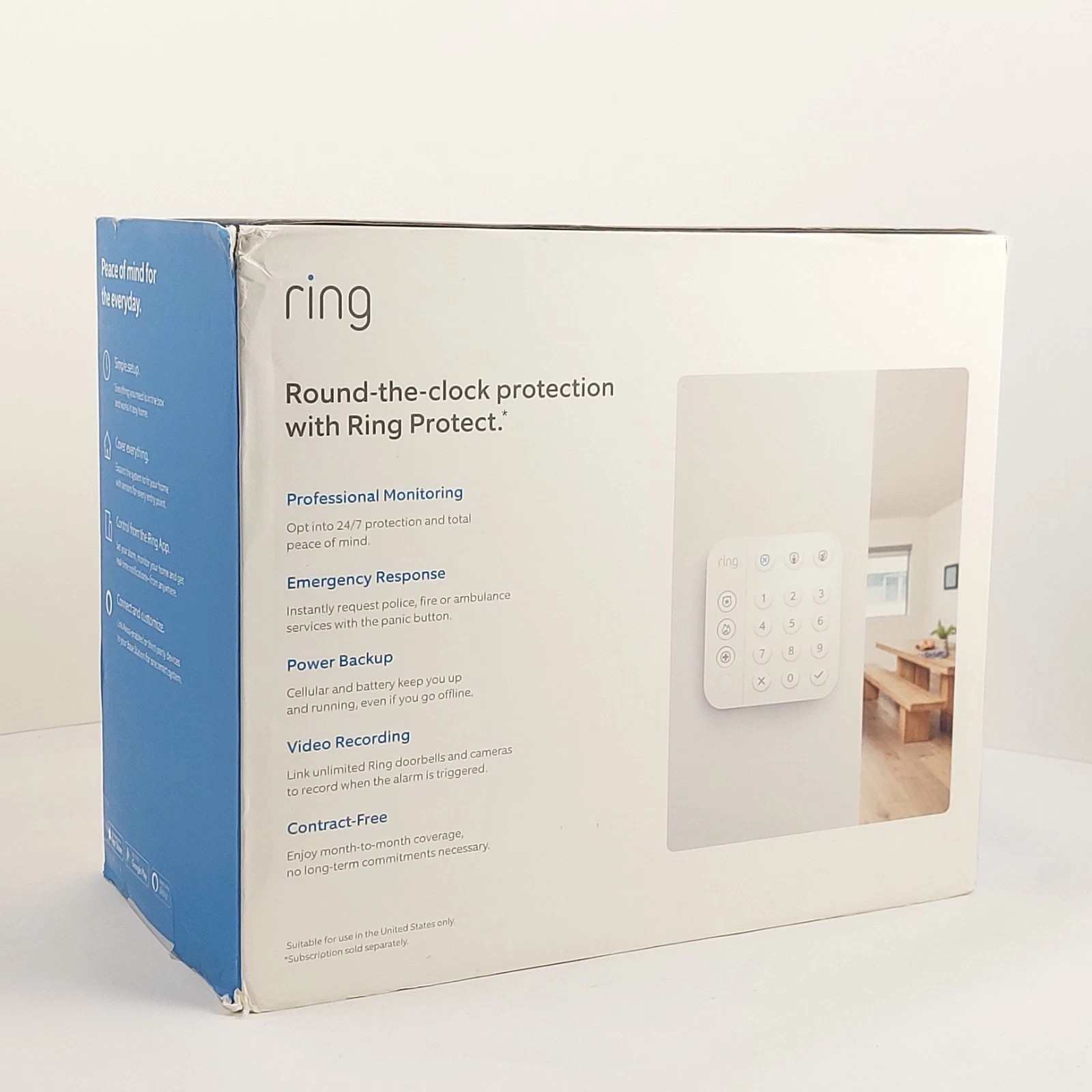 Ring 2nd Generation -Complete System Wireless Indoor 10 Piece Alarm Security Set