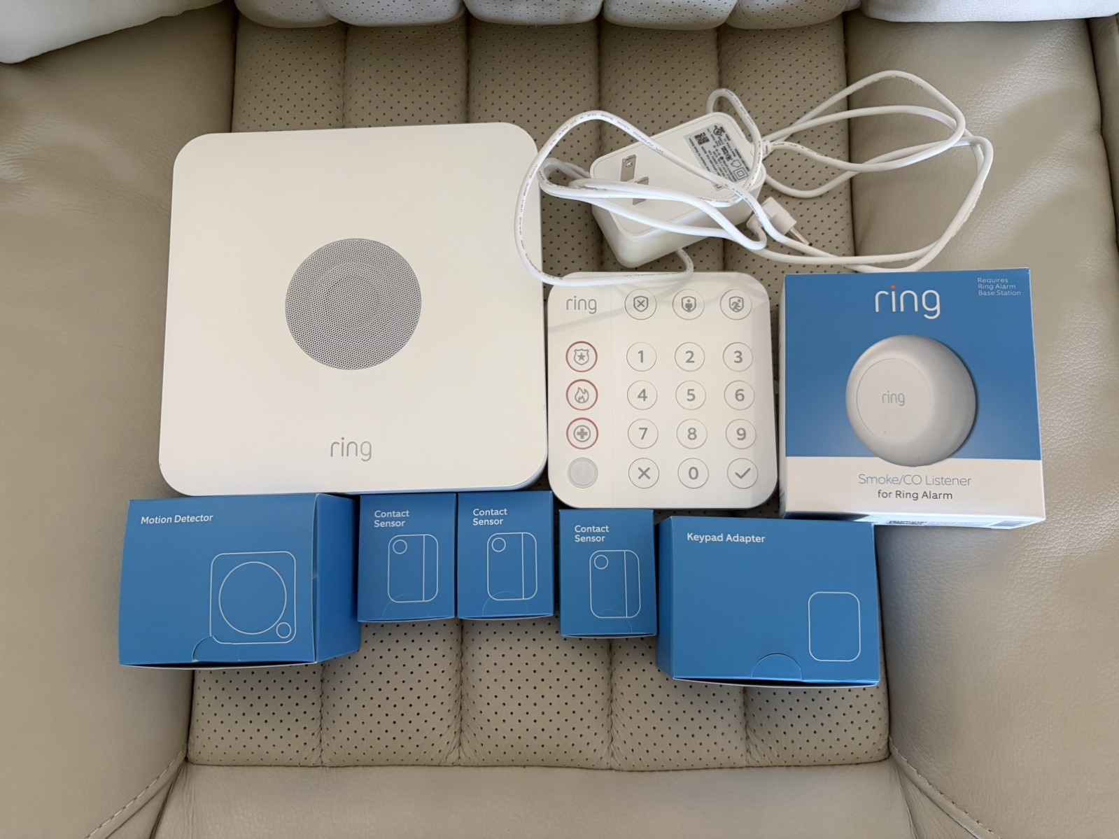 Ring Security System 2nd Gen – 8 Piece Bundle – Open Box