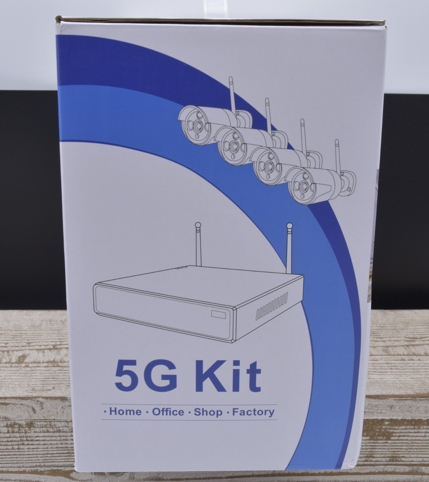 5G Kit 6026HEC -XMW HD Wireless 1080P NVR Security 4 Camera System