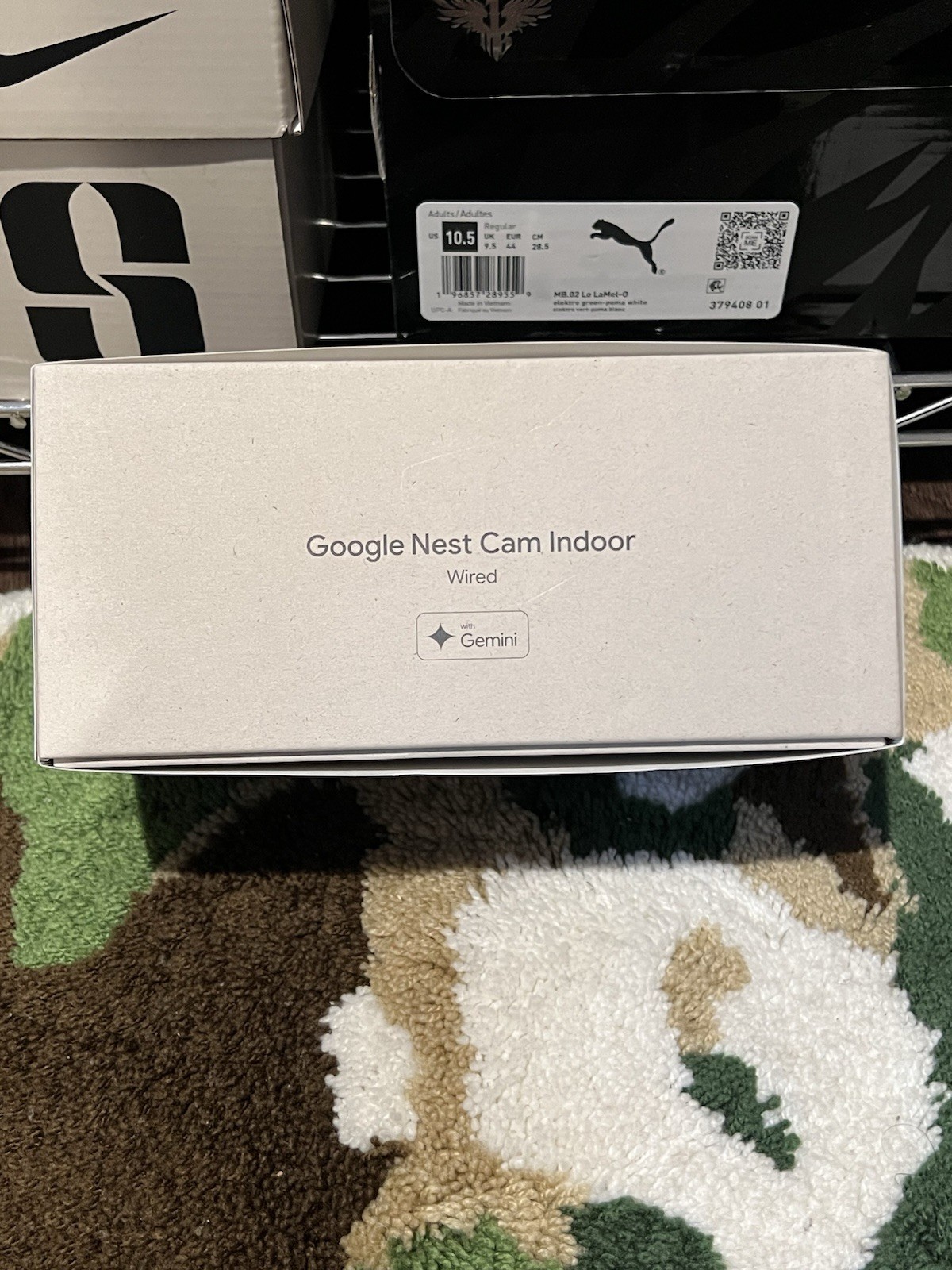 Google Nest Cam 2K Indoor Wired 3rd Gen Security Camera Hazel GA09975-US NEW ?