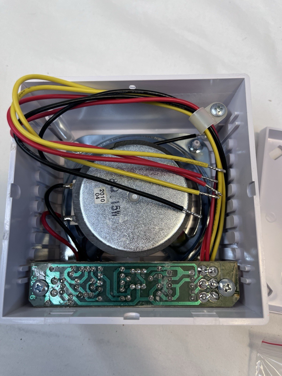 DSC Electronic Siren SD 15W-ULF Indoor New Alarm System Siren Wired Dual Tone