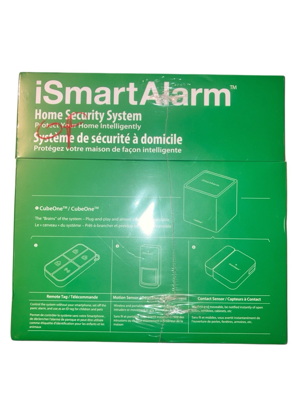 iSmart Alarm Deluxe Home Security System Wireless Brand New Sealed