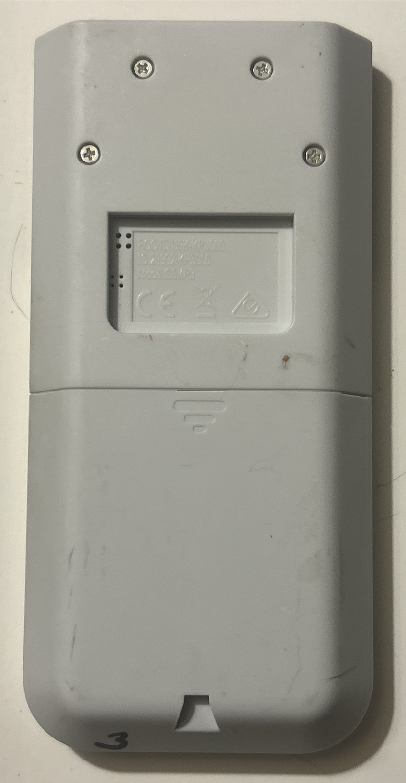 SimpliSafe SSKP3Wireless Security Keypad White Powers On