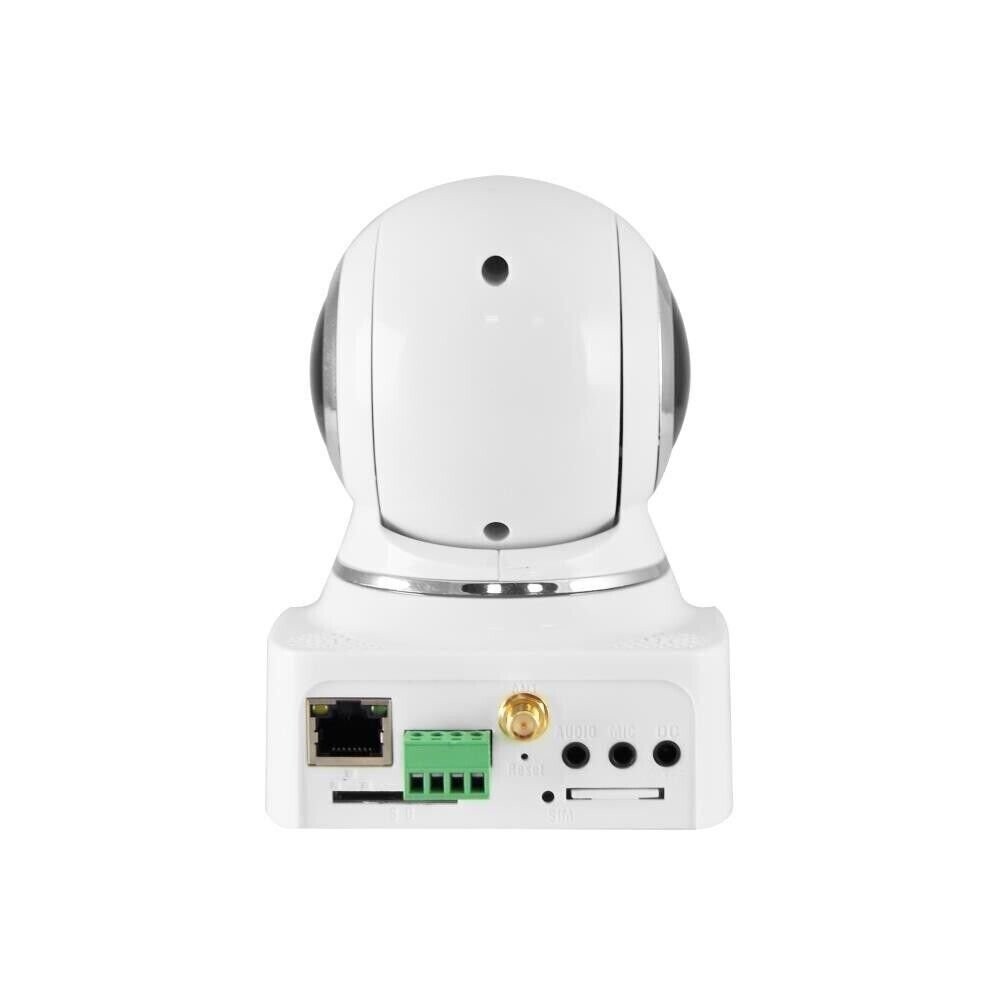 Pyle IP Cam WiFi Security Camera Full HD 1080p App Download Pan Tilt White