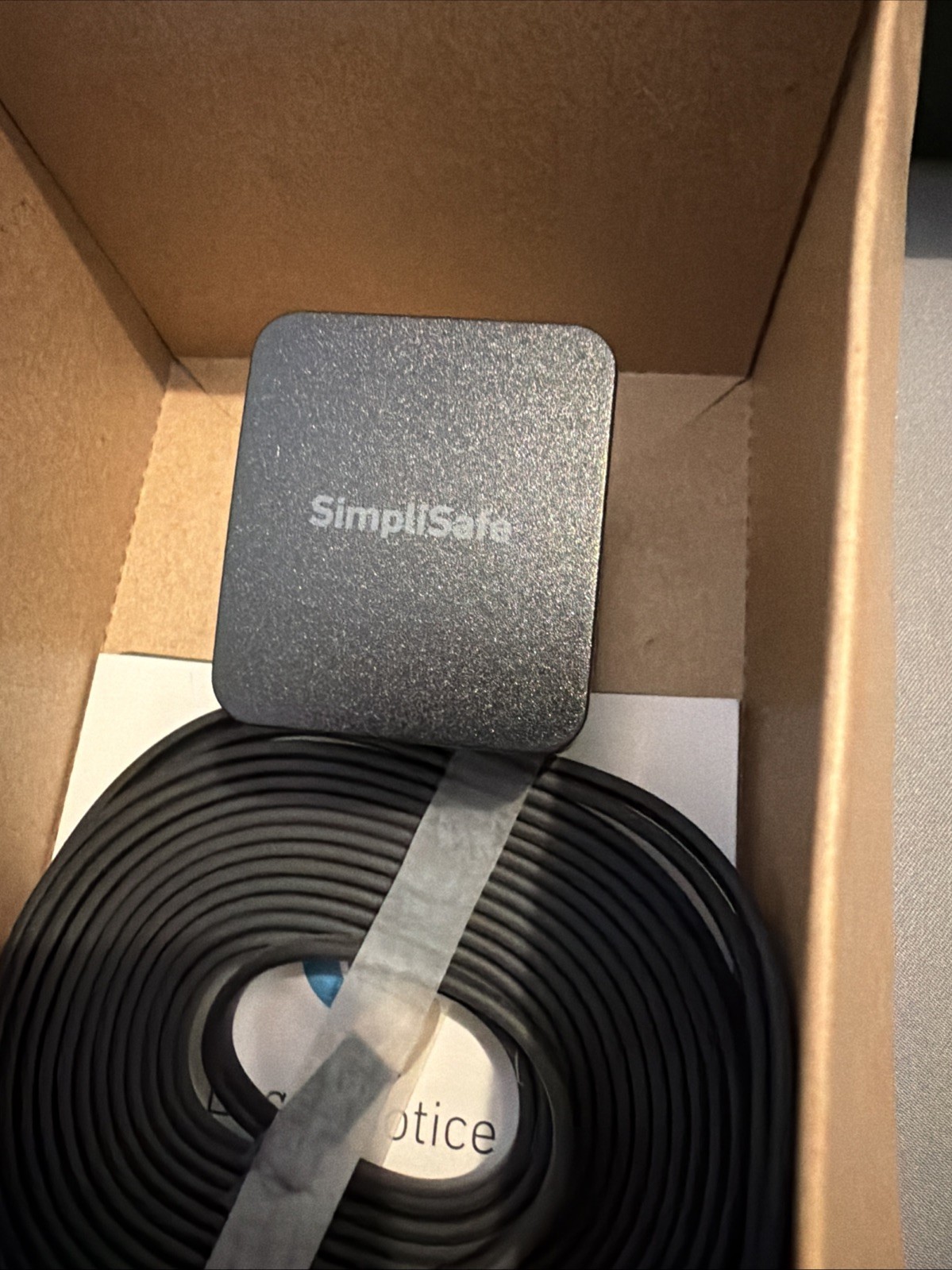 SimpliSafe Black Simplicam Security HD Camera New Open Box