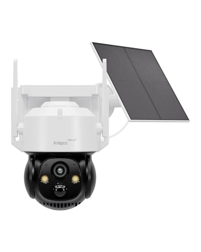 2.5K Add-on Battery Powered Wireless Outdoor Camera with Solar Panel,