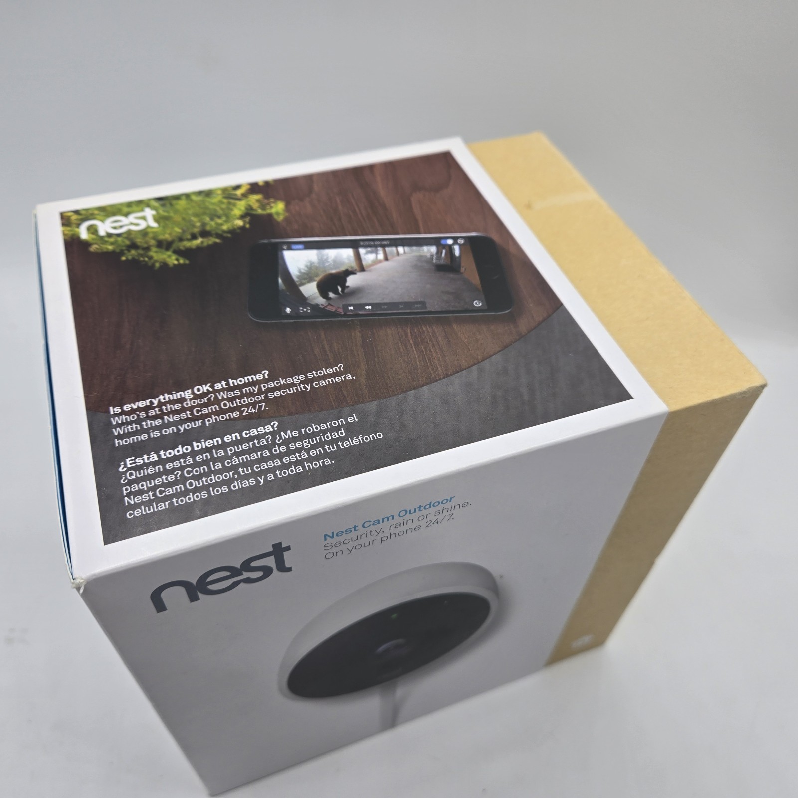 New Google Nest Cam Outdoor 1st Gen A0033 NC2100ES – READ