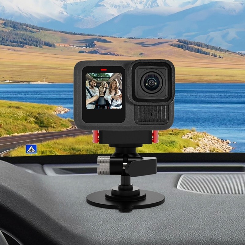 Instants Setups Universal Action Camera Mount Secure Suction Base