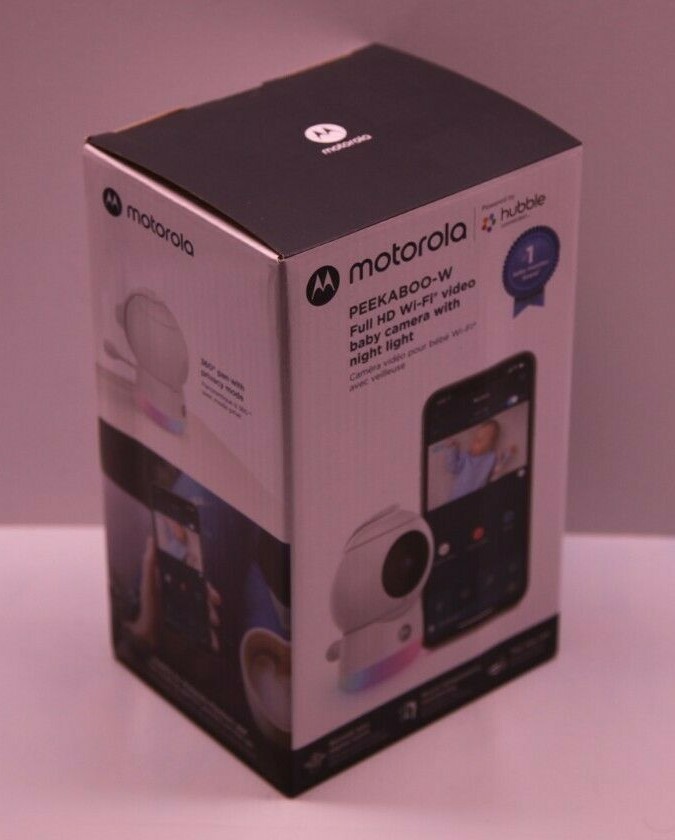 !! MOTOROLA !! PEEKABOO-W !! FULL HD – WIFI BABY CAMERA w NIGHT LIGHT !!
