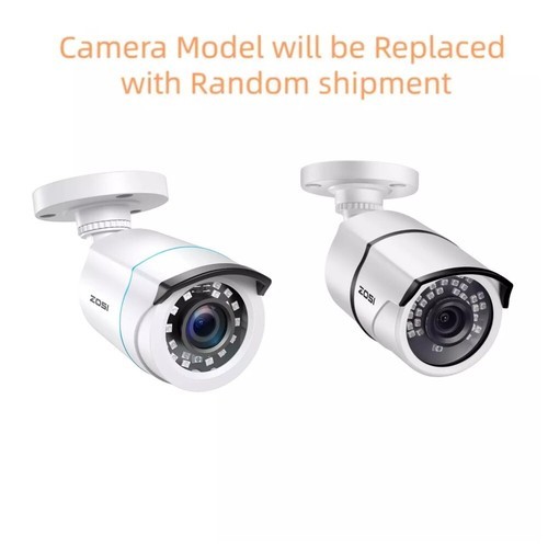 ZOSI 8CH 1080P Outdoor Security Camera System 5MP Lite CCTV DVR Kit 1/2TB HDD