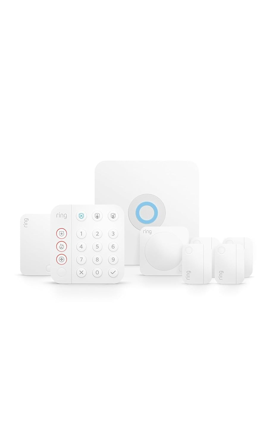 Alarm 8-Piece Kit (Newest Model), Home or Business Security System with Optional