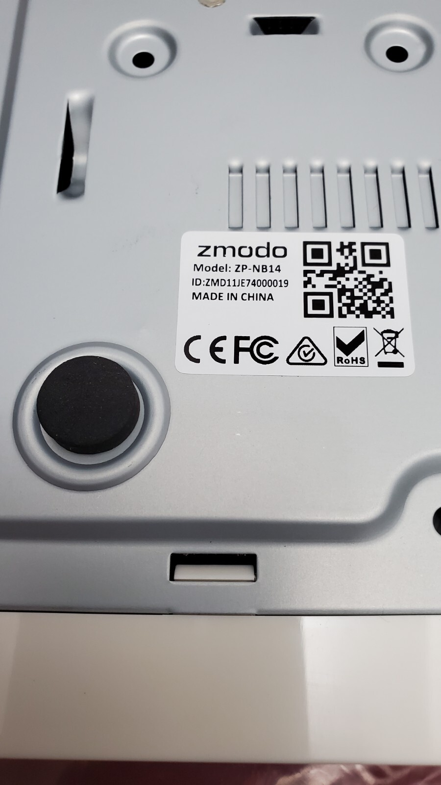 Zmodo ZP-NB14 4CH 720P HDD Real Time NVR Network Video Recorder “NO HARD DRIVE”